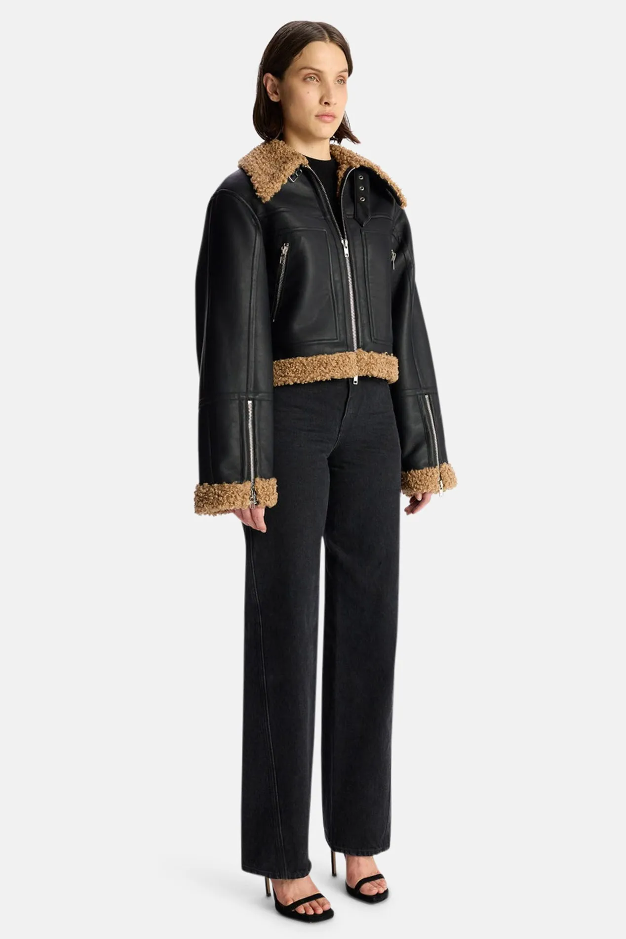 Aspen Jacket Black/Brown