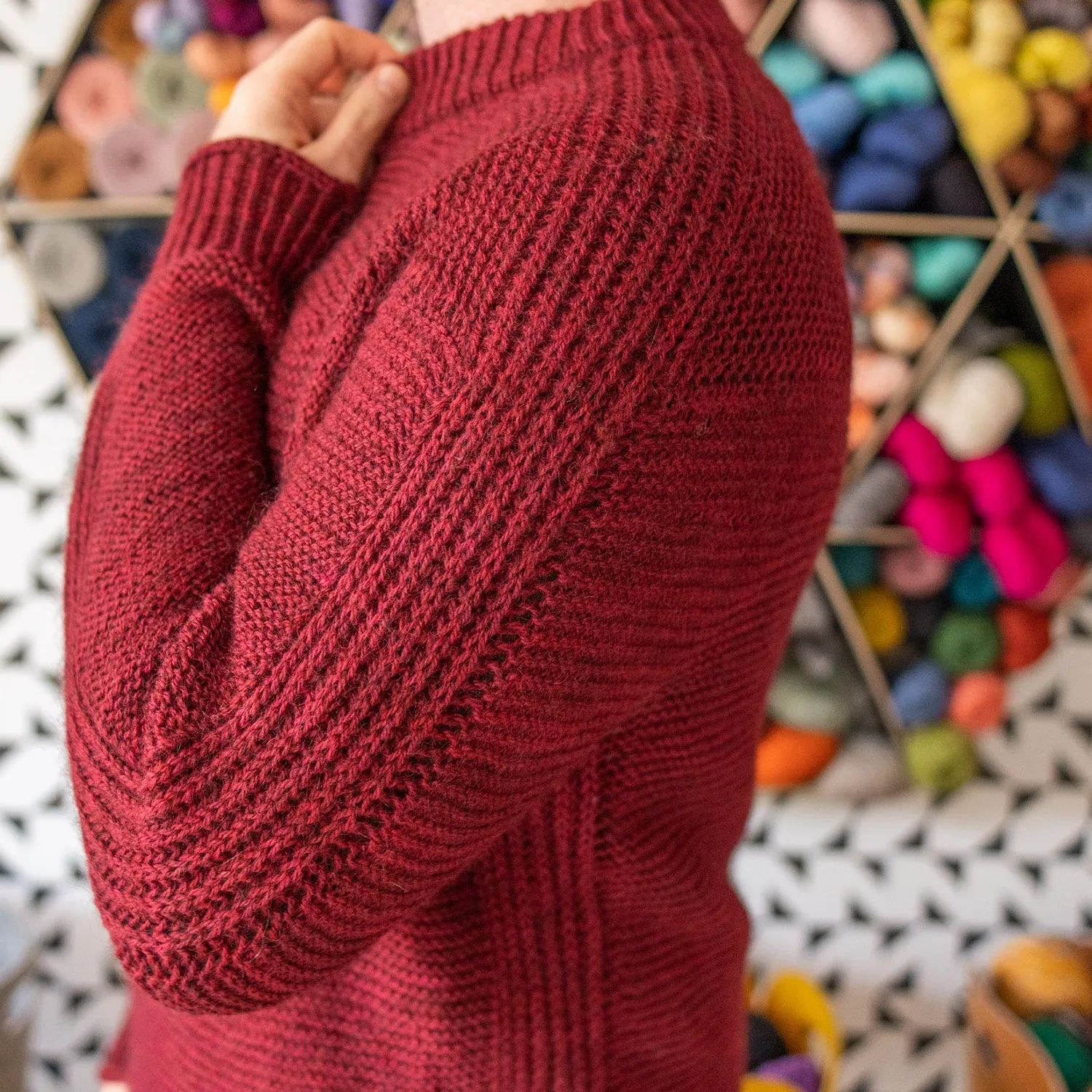 BRIOGARTER SWEATER - STARFISH