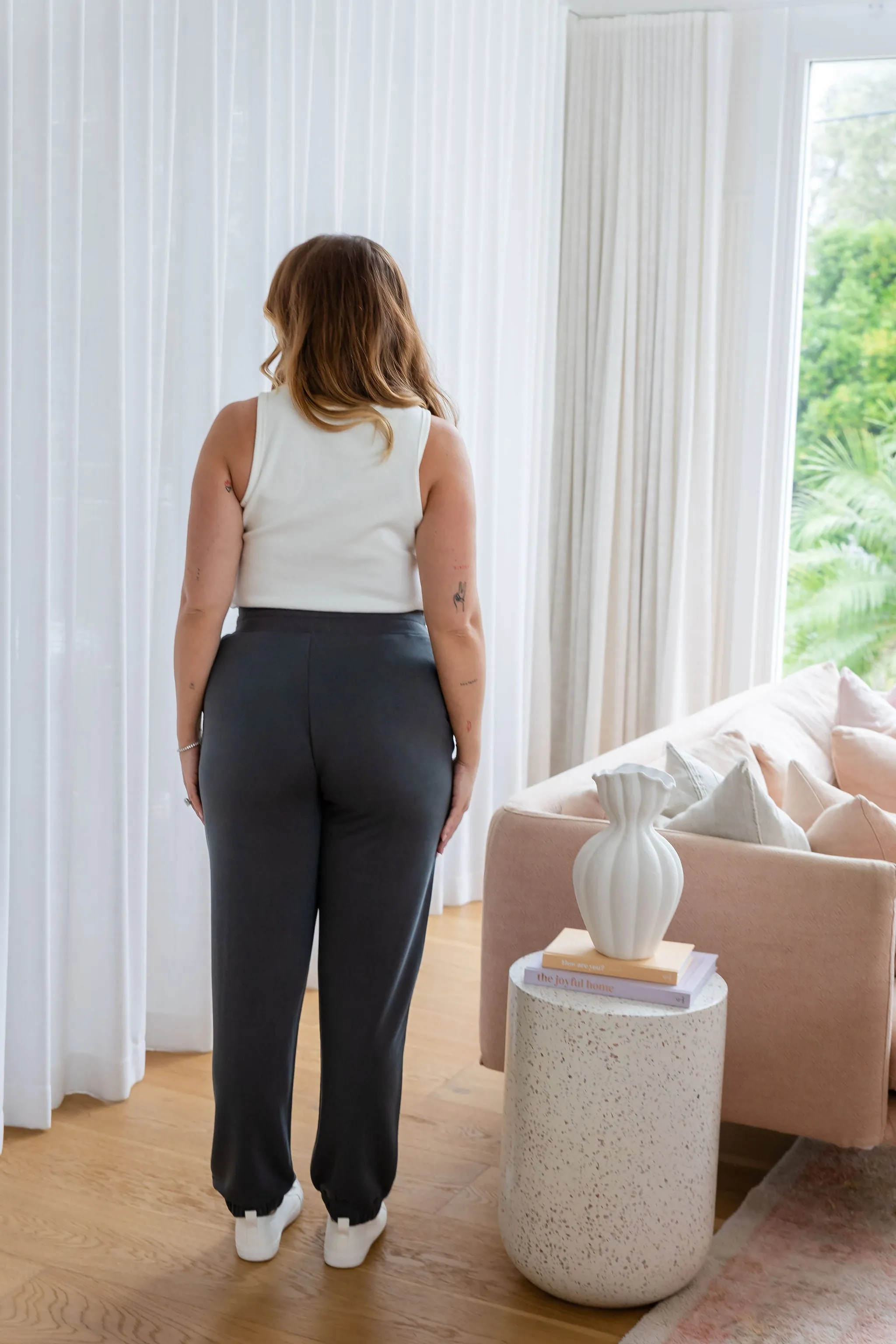 Cassie Modal Blend Lounge Pants in Shadow