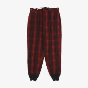 Check Wool Trousers (34 x 30.5)