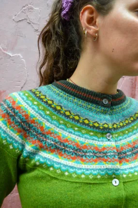 Eribé Alpine Moss Short Cardigan