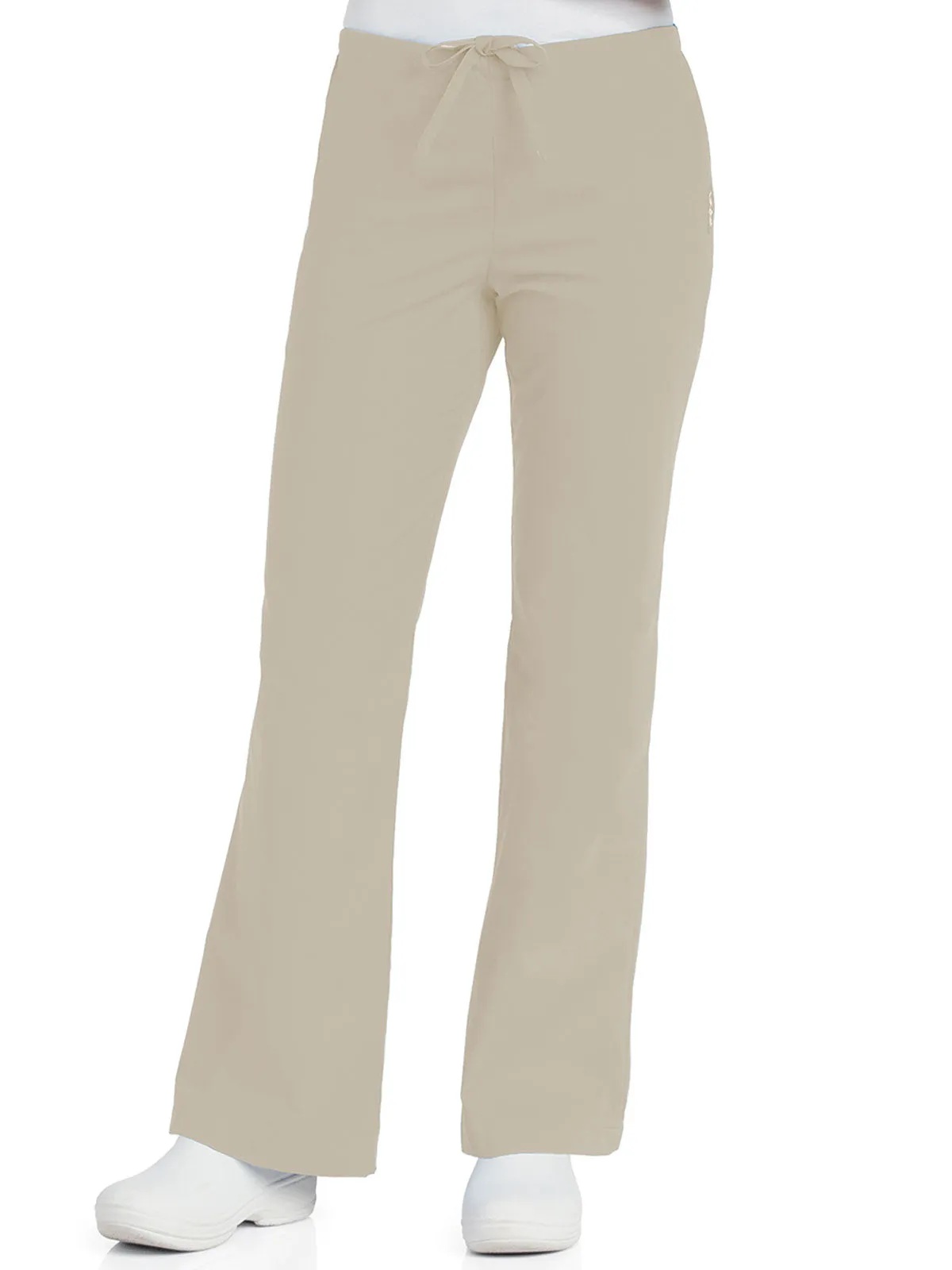 Essentials - Women's Natural Fit Flare Leg Scrub Pants [5]