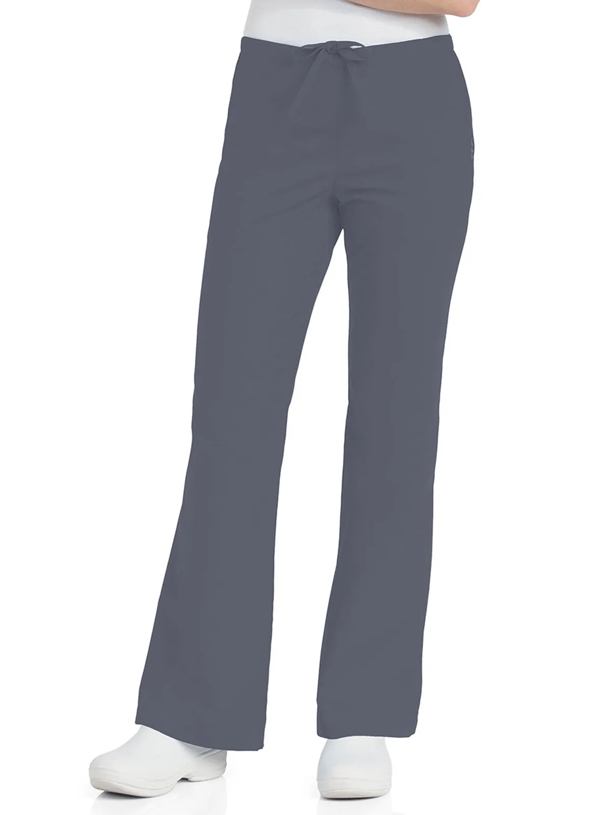Essentials - Women's Natural Fit Flare Leg Scrub Pants [5]