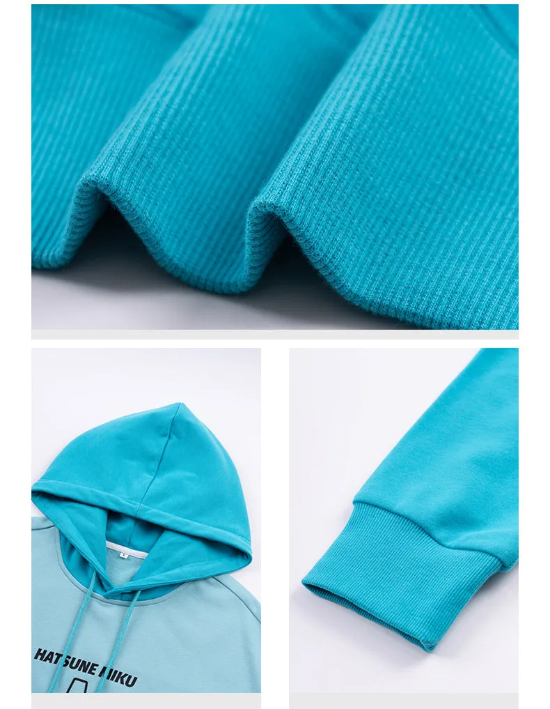 Hatsune Miku - Hatsune Miku Multicolor Hoodie Outerwear Moeyu