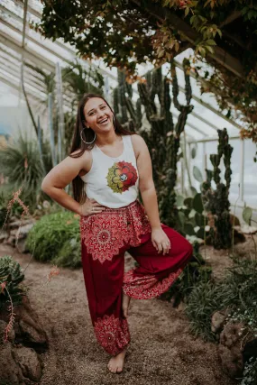 Ivy Drawstring Pants-Plus Size