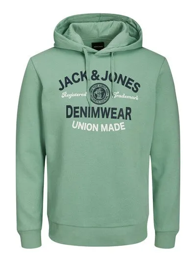 Jack & Jones Elogo Green Sweat Hoodie Green