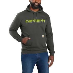 Men's Rain Defender Loose Fit Midweight Logo Graphic Sweatshirt