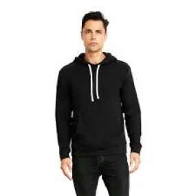 Next Level Fleece Pullover Hoodie BLACK