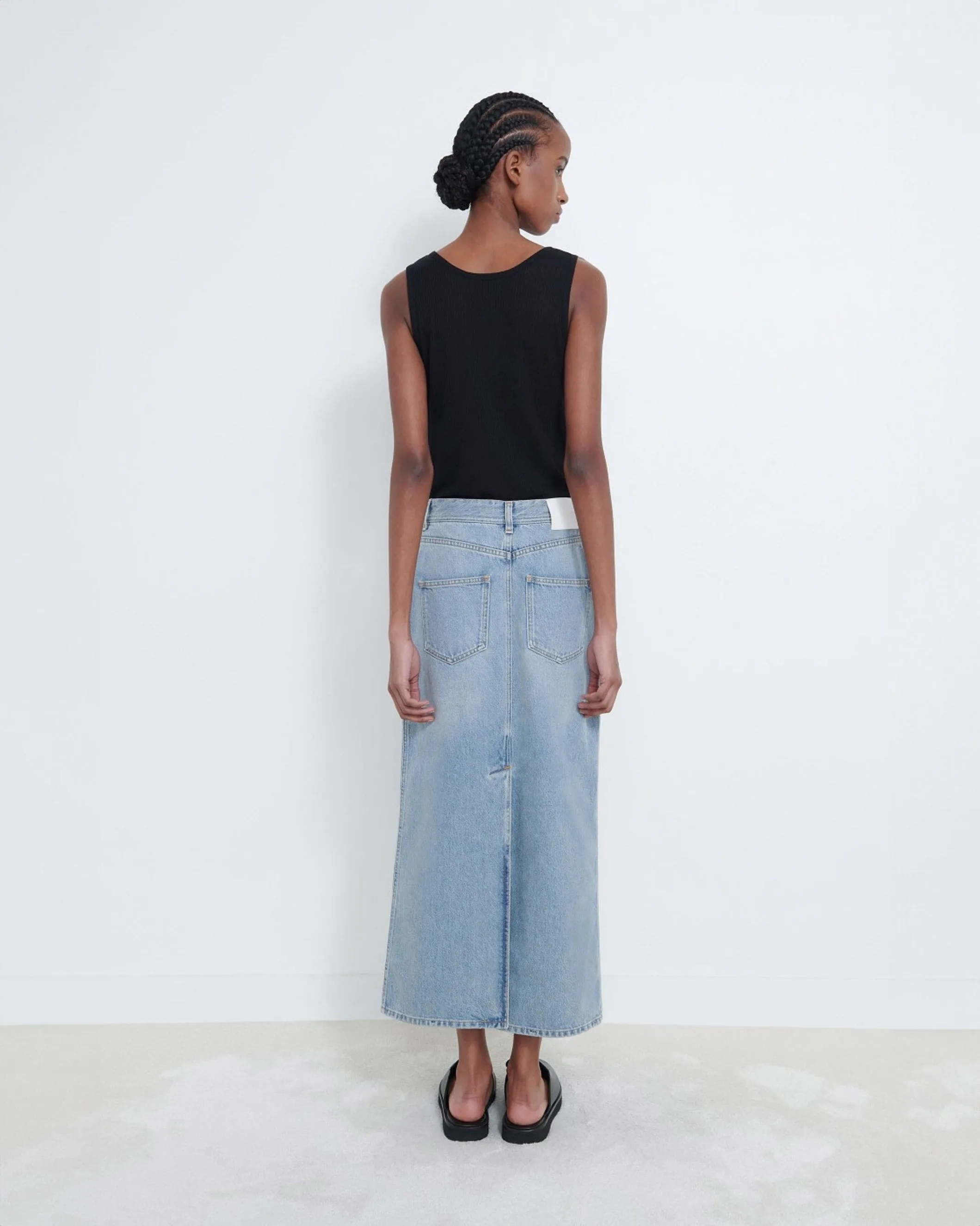 Rona Organic Denim Skirt